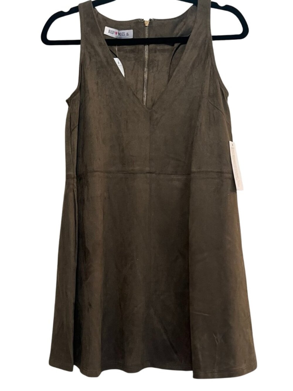 Buddy Love Sally Suede Dress